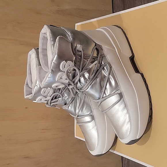 Michael Kors Cassia Nylon and Leather Bootie - Picture 3 of 7